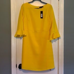 Nwt yellow Banana Republic dress